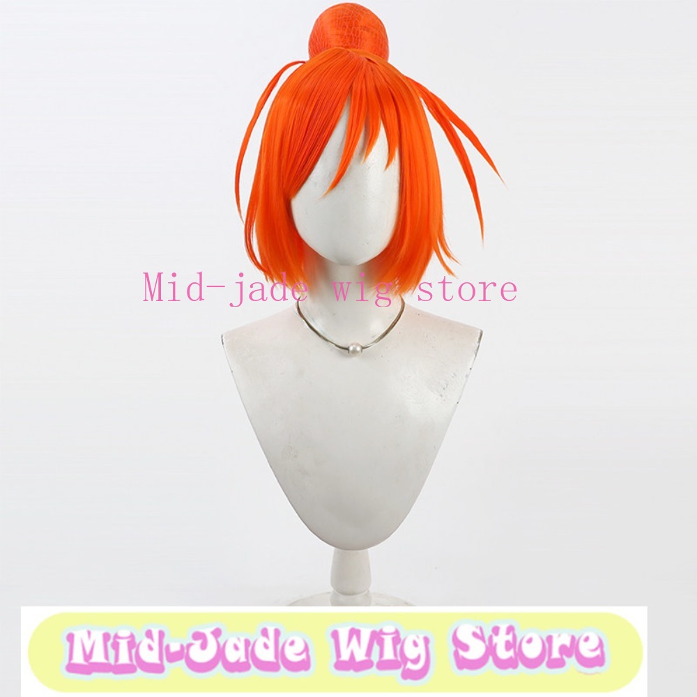 Smile PreCure Akane Hino Cospl - Anime Cosplay Orange Hair avaliação e preço
