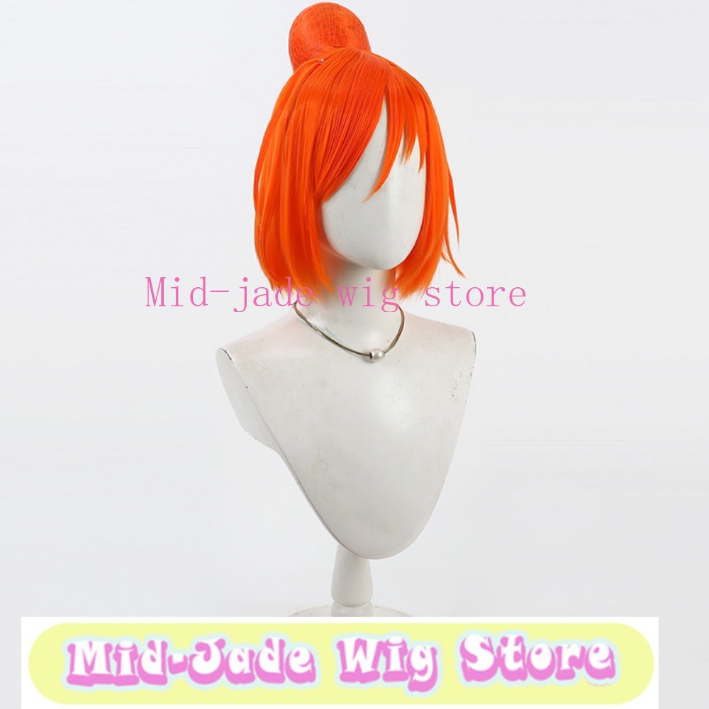 Smile PreCure Akane Hino Cospl - Anime Cosplay Orange Hair avaliação e preço