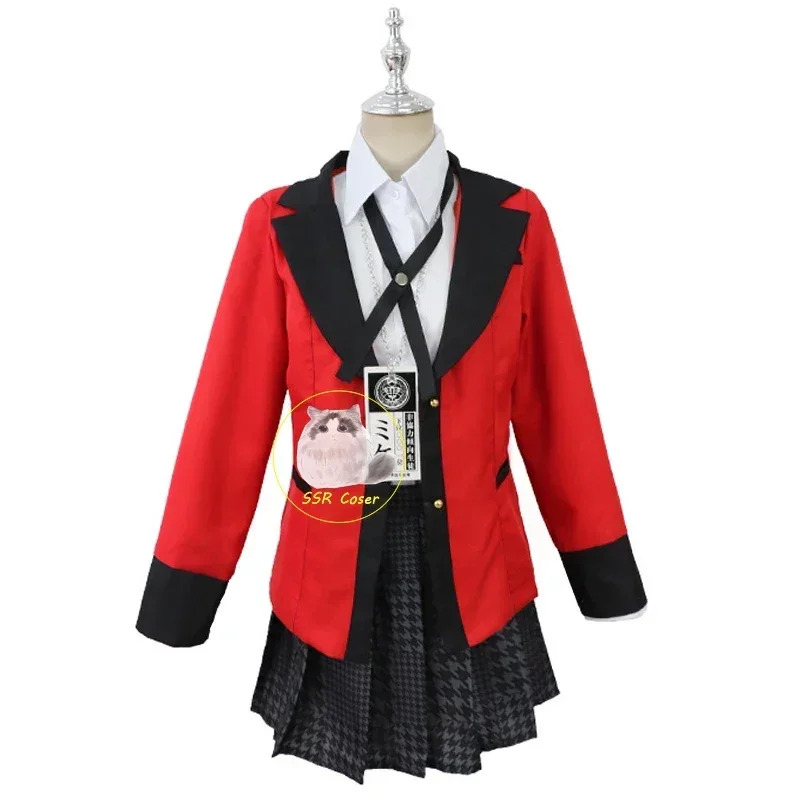Anime Kakegurui Cosplay Unifor - Anime Cosplay Yumeko avaliação e preço