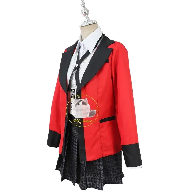 Anime Kakegurui Cosplay Unifor - Anime Cosplay Yumeko avaliação e preço