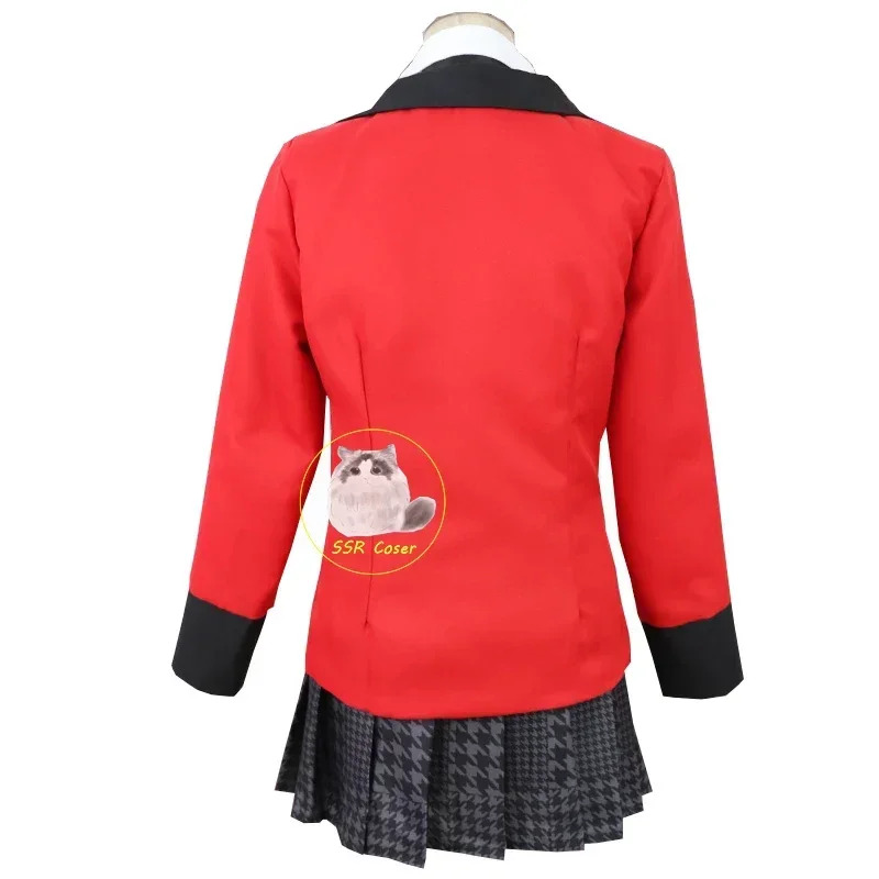 Anime Kakegurui Cosplay Unifor - Anime Cosplay Yumeko avaliação e preço