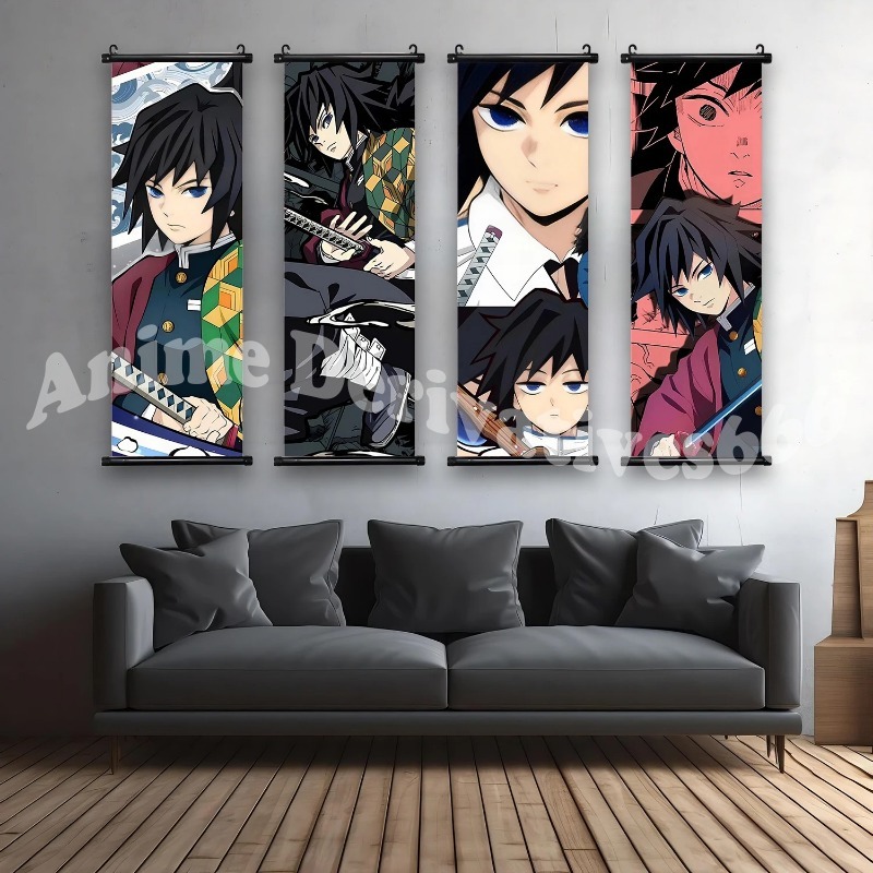 Giyu Tomioka Demon Slayer Wall - Anime Cosplay Wallpaper avaliação e preço