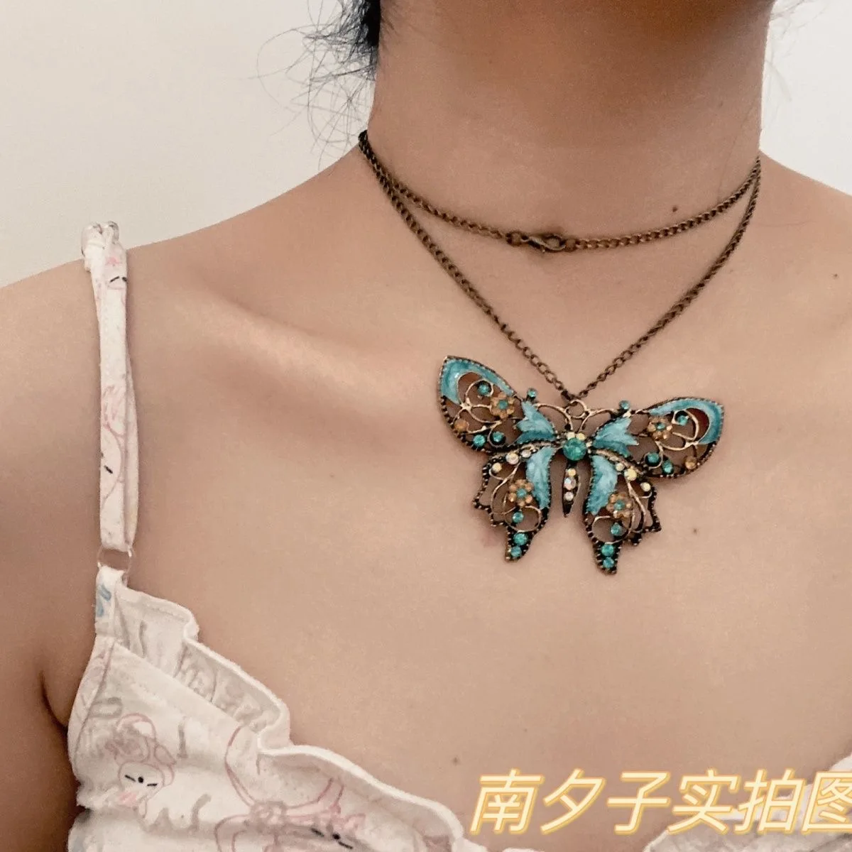 Cosplay retro butterfly pendan - Anime Cosplay Instagram avaliação e preço