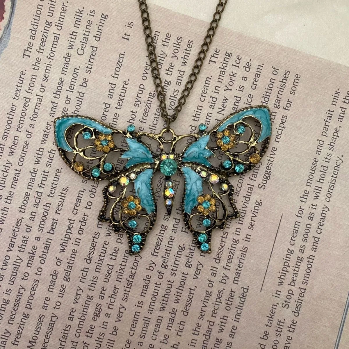 Cosplay retro butterfly pendan - Anime Cosplay Instagram avaliação e preço