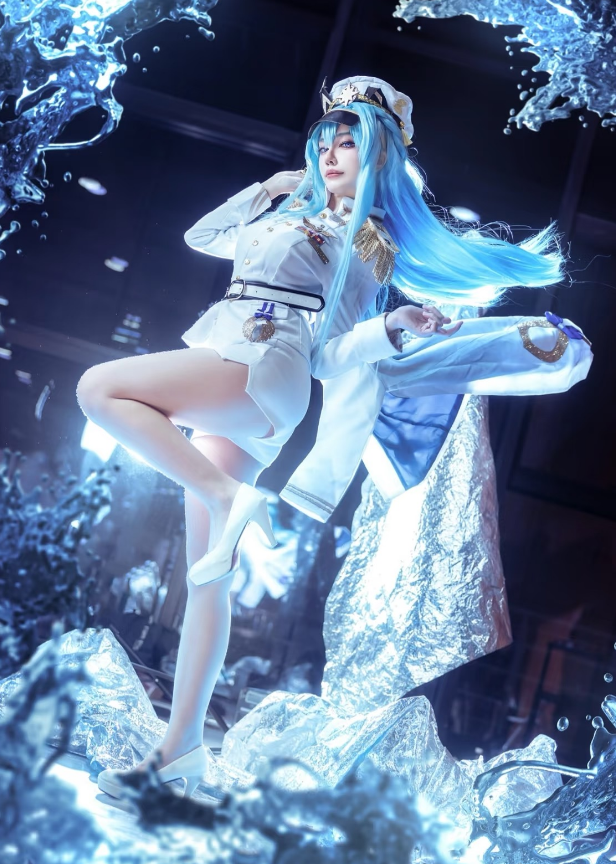 Helm Helen Anime Nikke Cosplay - Anime Cosplay Wigs avaliação e preço