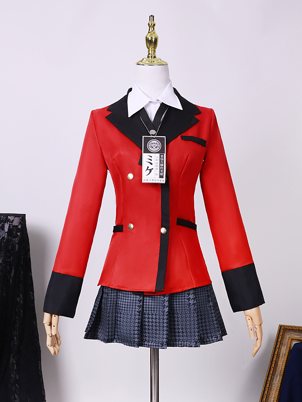 Kakegurui Cosplay Costume Yume - Anime Cosplay Yumeko avaliação e preço