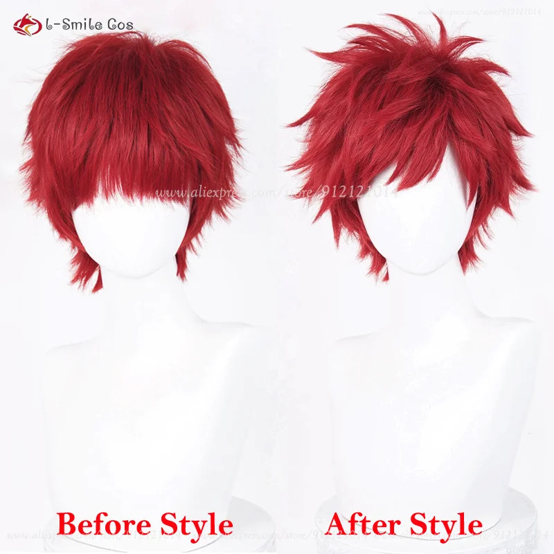 Anime Reinhard Van Astrea Cosp - Anime Cosplay With Red Hair avaliação e preço
