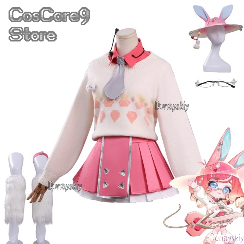 Game LOL New Skin Aurora Cospl - Anime Cosplay Kostüm avaliação e preço