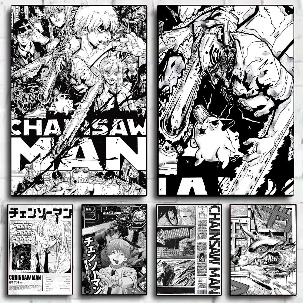 Classic Anime C_Chainsaw M_Man - Anime Cosplay Wallpaper avaliação e preço