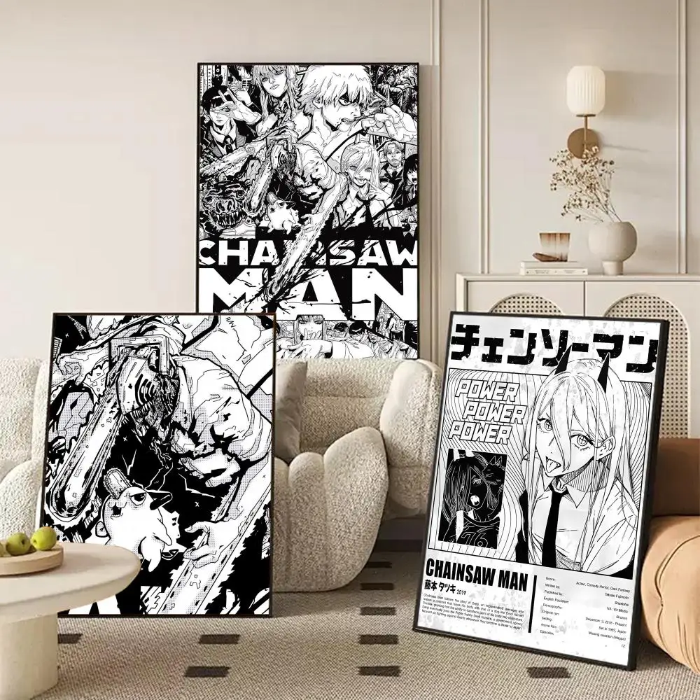 Classic Anime C_Chainsaw M_Man - Anime Cosplay Wallpaper avaliação e preço
