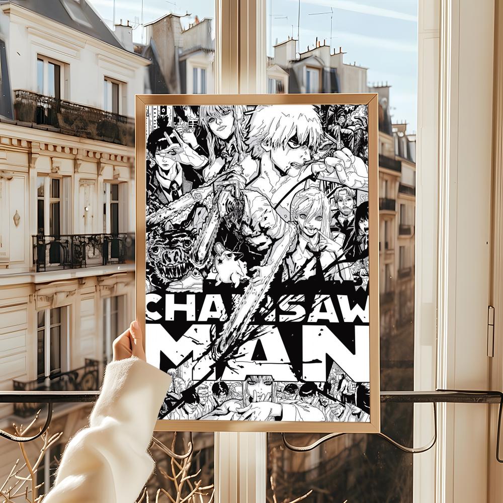 Classic Anime C_Chainsaw M_Man - Anime Cosplay Wallpaper avaliação e preço