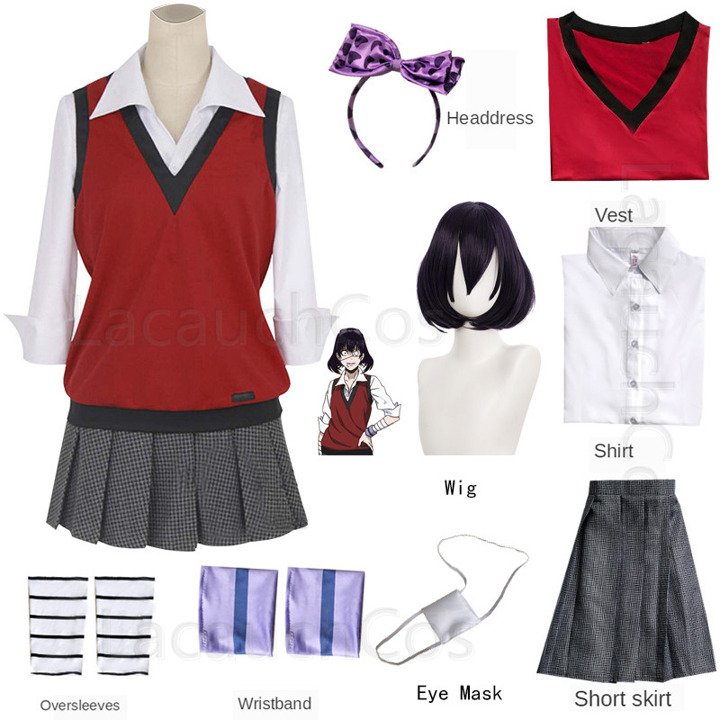 Jabami Yumeko Cosplay Compulsi - Anime Cosplay Yumeko avaliação e preço