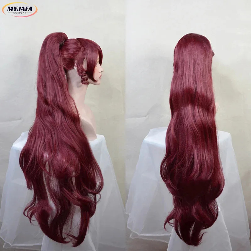 w;2,c\4.g;Princess Megara Cosp - Anime Cosplay With Red Hair avaliação e preço