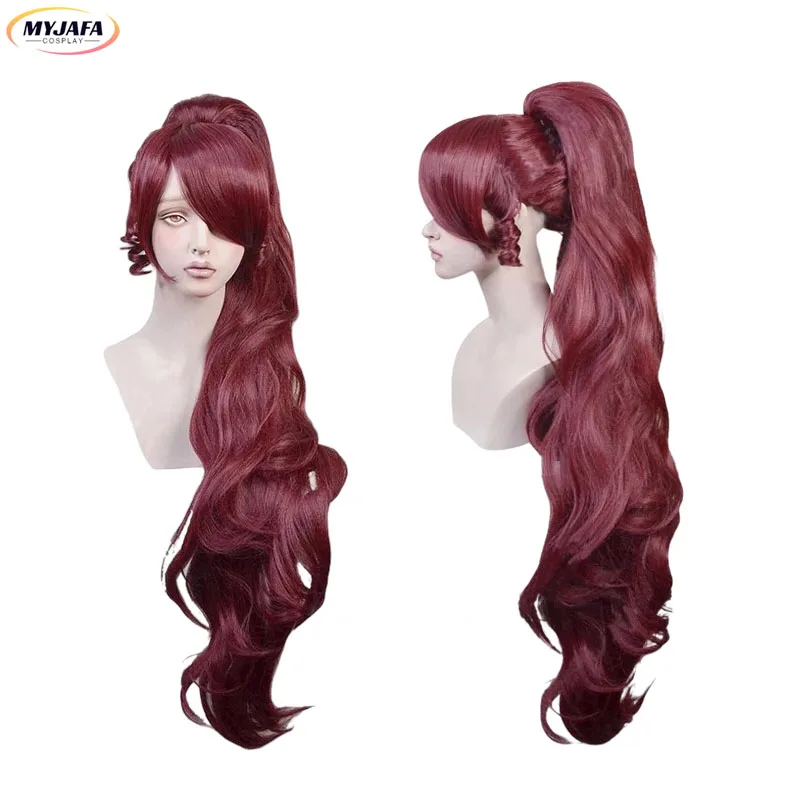 w;2,c\4.g;Princess Megara Cosp - Anime Cosplay With Red Hair avaliação e preço