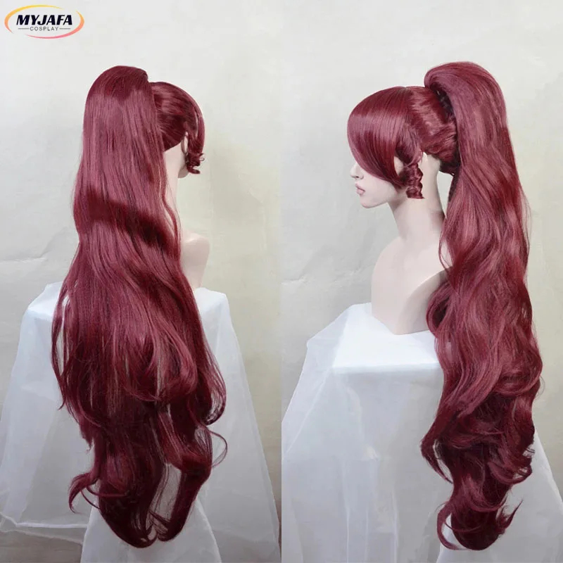 w;2,c\4.g;Princess Megara Cosp - Anime Cosplay With Red Hair avaliação e preço