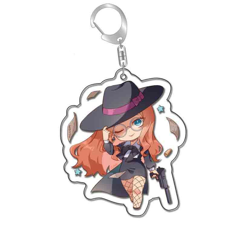Acrylic Key Buckle for Spy Fam - Anime Cosplay Yor Forger avaliação e preço