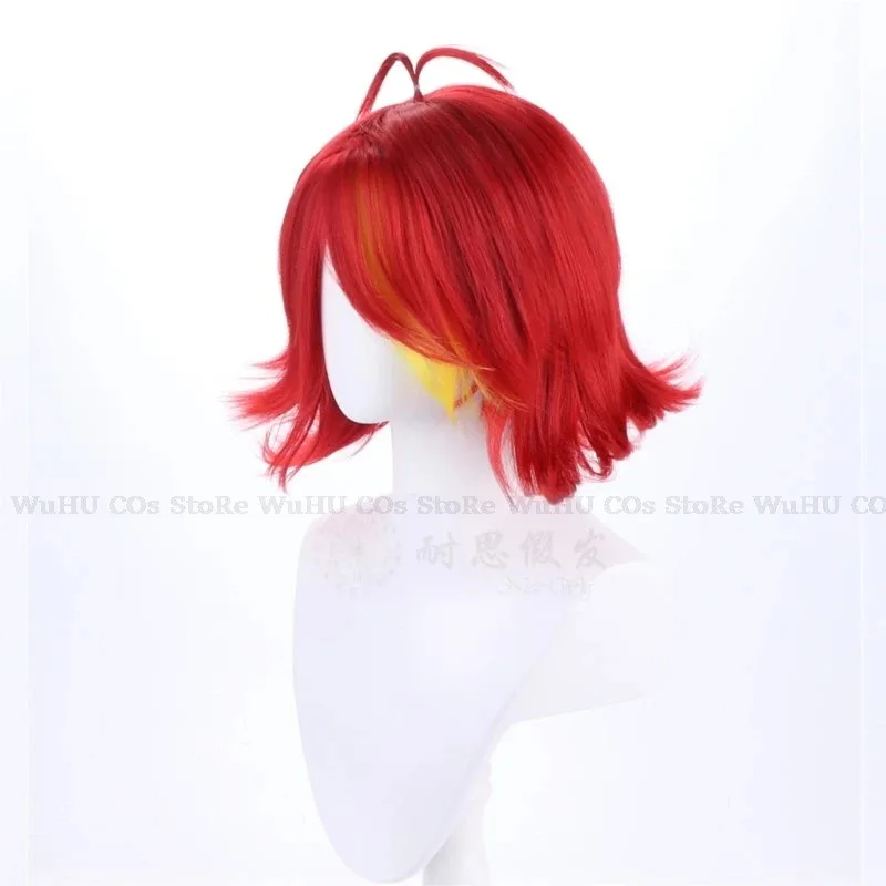 2025 hasbin Cos Niffty Wig Ani - Anime Cosplay With Red Hair avaliação e preço